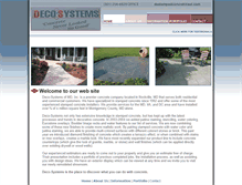 Tablet Screenshot of deco-systems.com